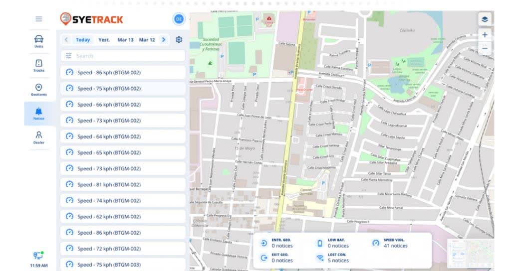 Notificación y alertas