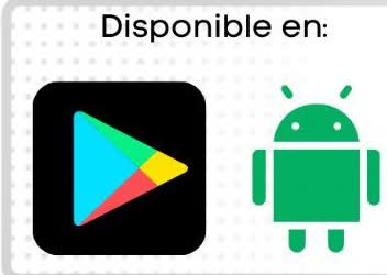 Disponible en Google Play y Android